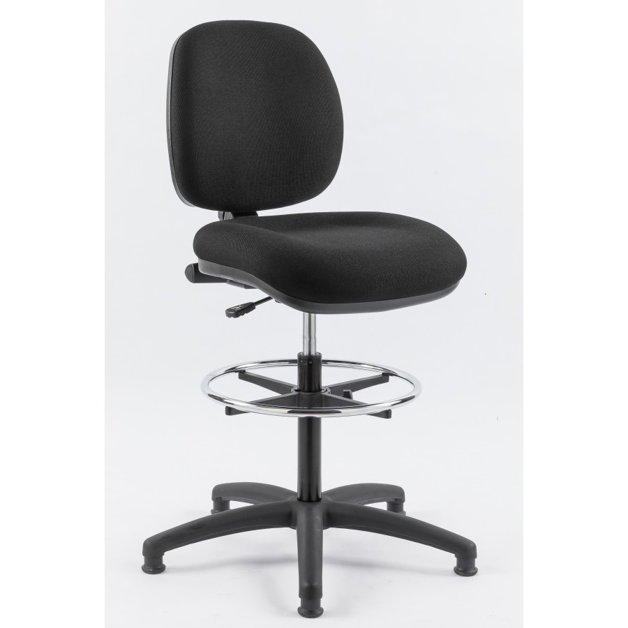 Ergo Line Fabric Draughtsman Chair